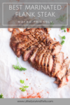 No need to count your macros with this recipe for the best marinated flank steak. www.lillieeatsandtells.com