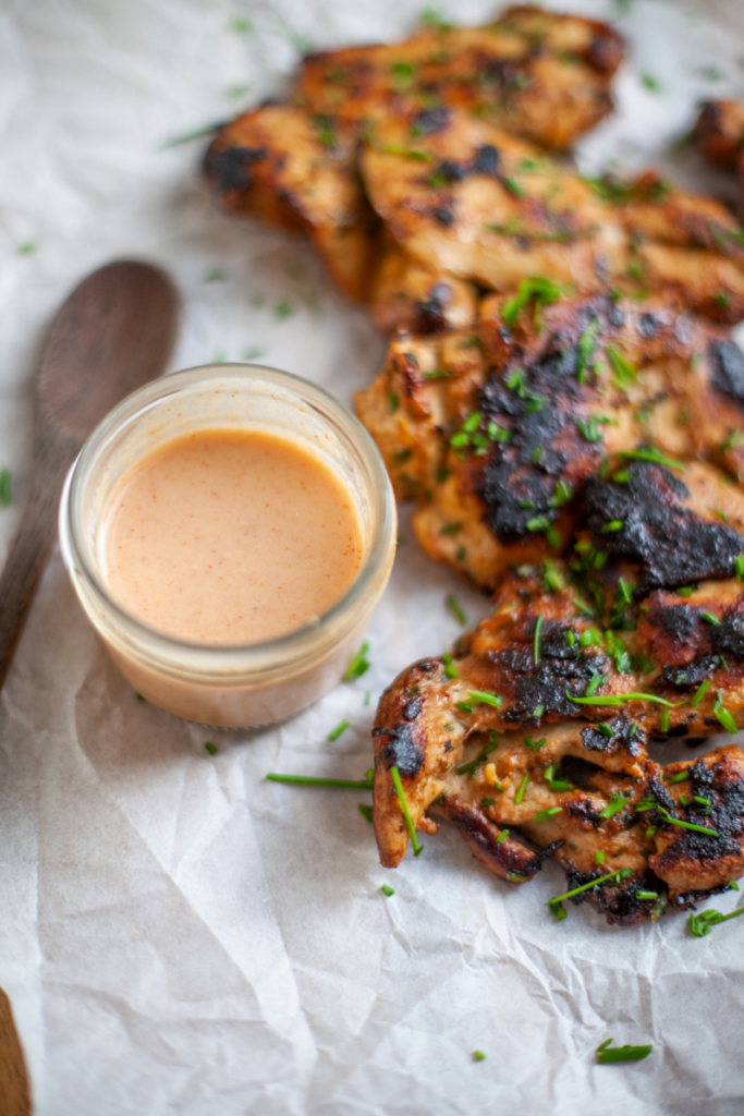 Try spicy peanut ginger vinaigrette on grilled meats. www.lillieeatsandtells.com