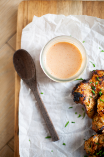 You have go to try this recipe for my macro-friendly spicy peanut ginger vinaigrette. www.lillieeatsandtells.com