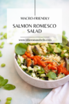 Try this salmon romesco salad if you are looking for delicious way to eat healthy. www.lillieeatsandtells.com