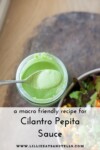 light cilantro pepita sauce www.lillieatsandtells.com