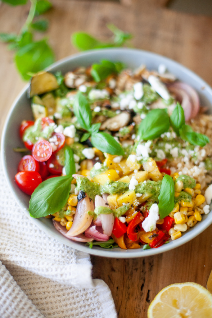 weeknight meal: grill bowls www.lillieatsandtells.com