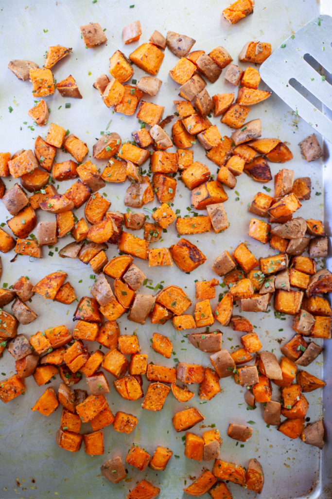 scoop up these healthy sweet potatoes www.lillieatsandtells.com