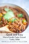 maccro-friendly meal idea www.lillieatsandtells.com