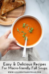 easy and delicious soups www.lillieatsandtells.com