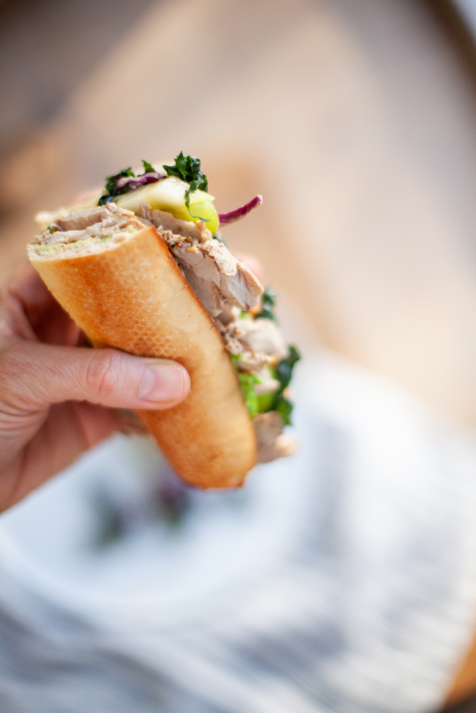 serve up a shaved pork sandwich www.lillieeatsandtells.com