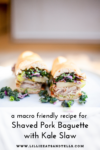 quick pork sandwich www.lillieeatsandtells.com