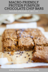 pumpkin chocolate chip bars www.lillieeatsandtells.com