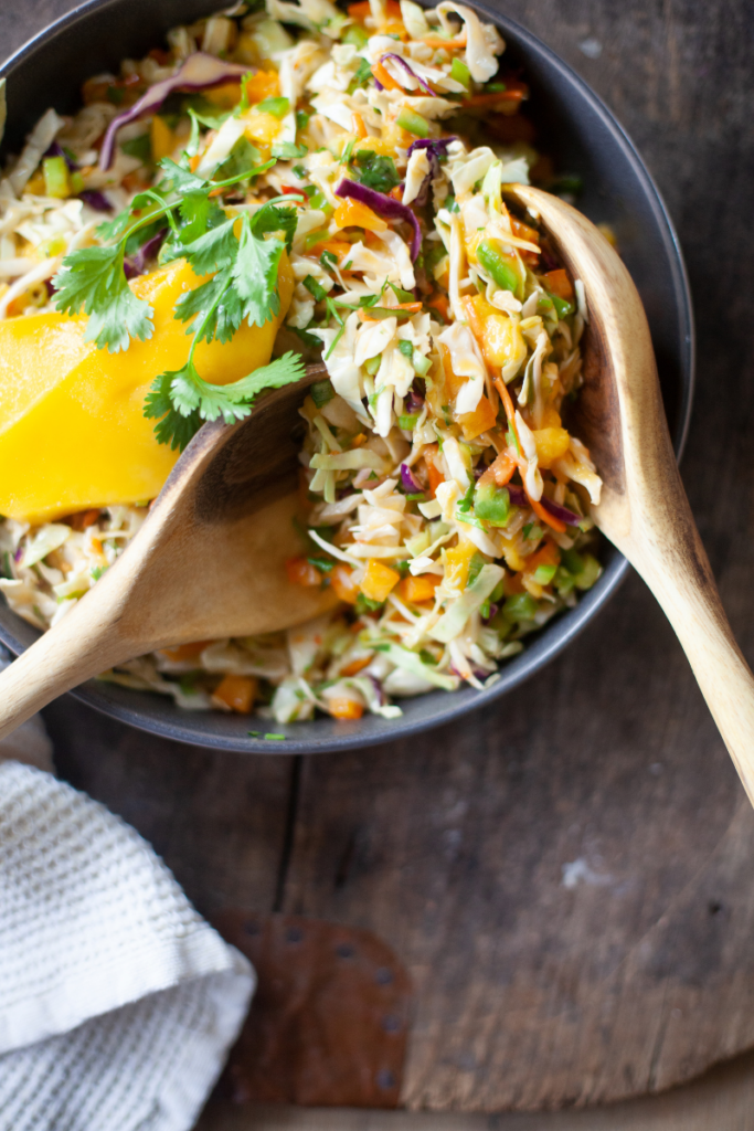 healthy slaw recipe www.lillieeatsandtells.com