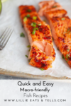 easy fish recipes www.lillieeatsandtells.com