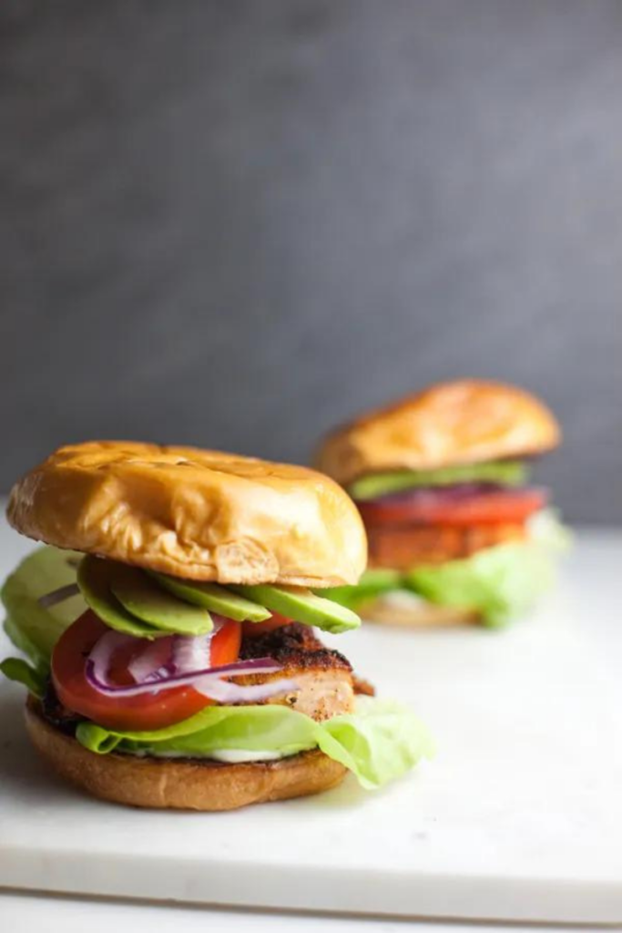 blackened salmon sandwich www.lillieeatsandtells.com