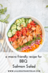 BBQ salmon salad www.lillieeatsandtells.com