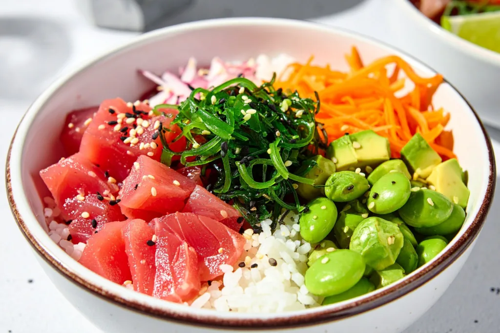 Better Than Takeout Tuna Poke Bowl