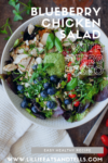 blueberry chicken salad www.lillieeatsandtells.com