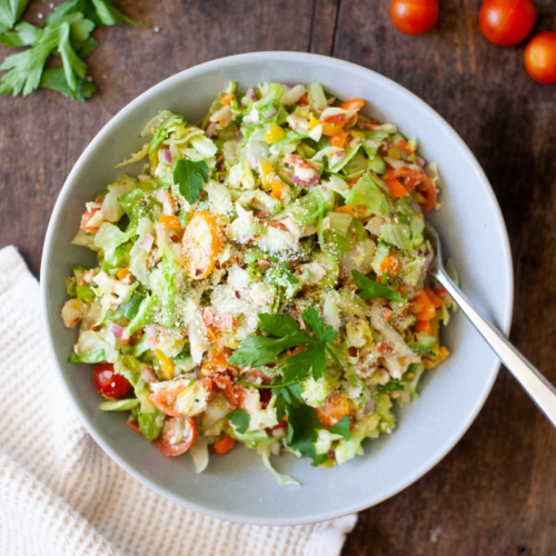lightened up grinder salad www.lillieeatsandtells.com