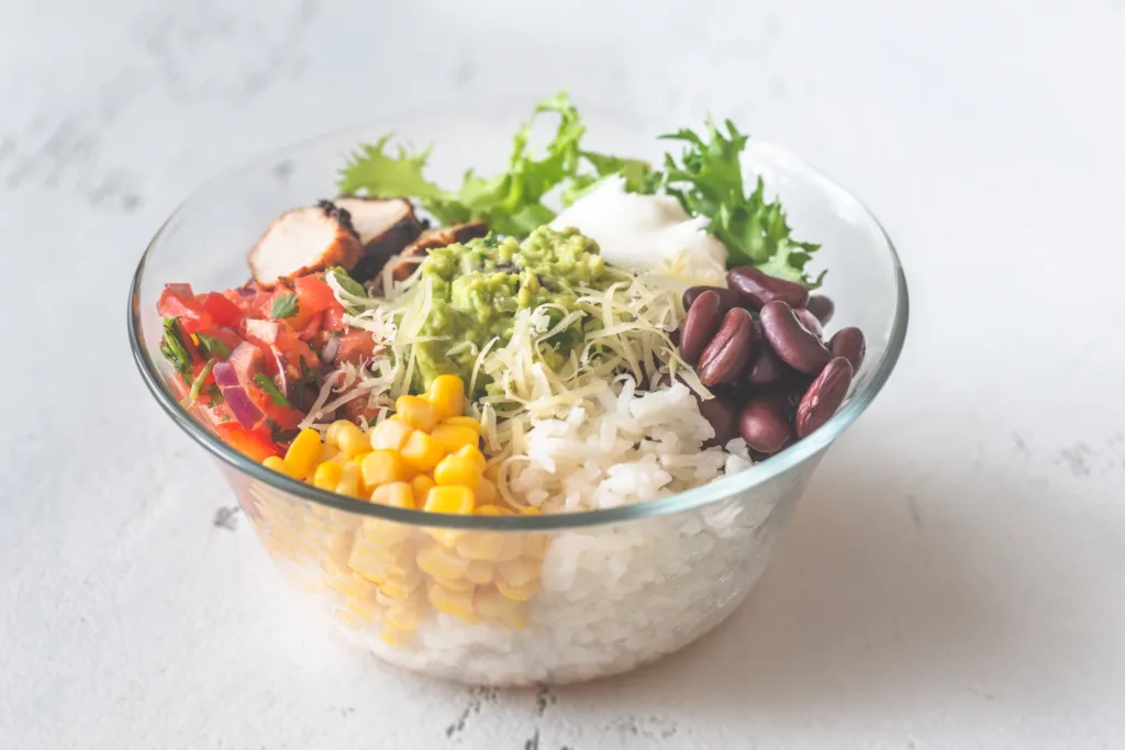 Bursting with Goodness Burrito Bowl