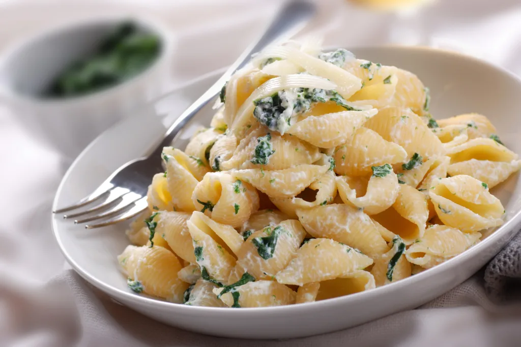 Lemon Ricotta Pasta with Arugula