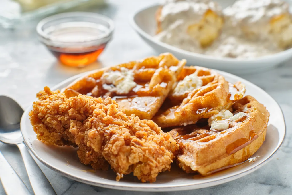 Low Carb Chicken And Waffles