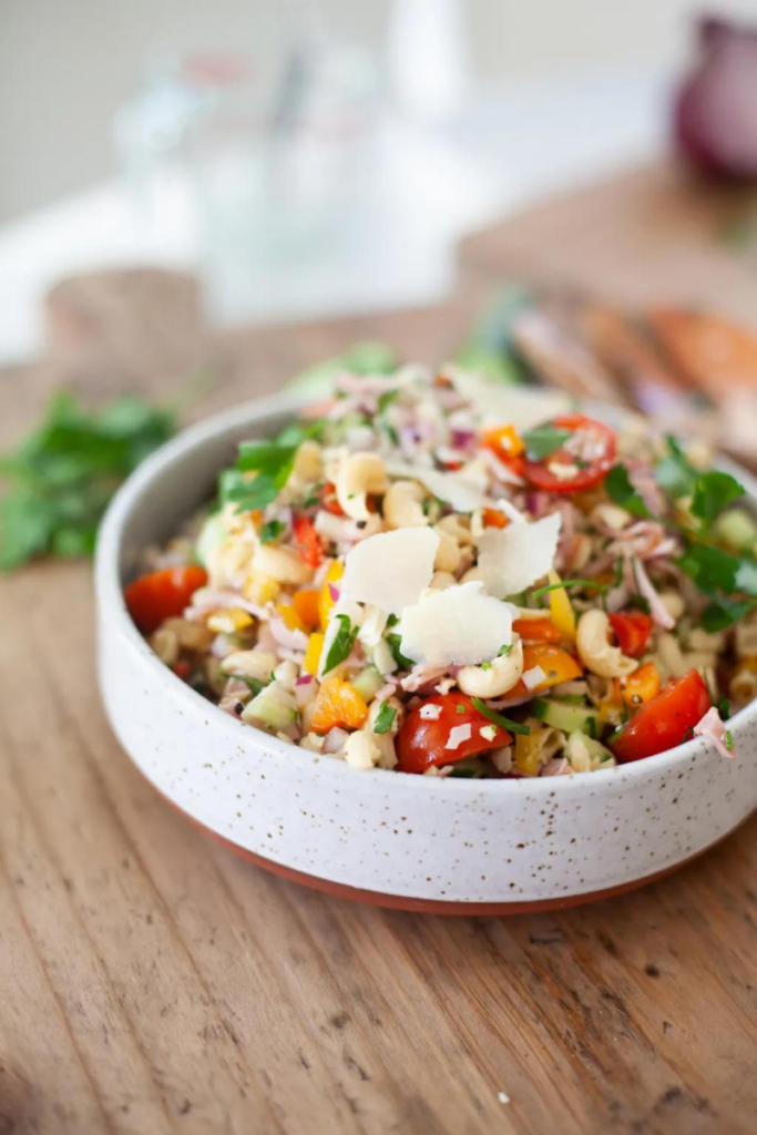Italian pasta salad www.lillieeatsandtells.com