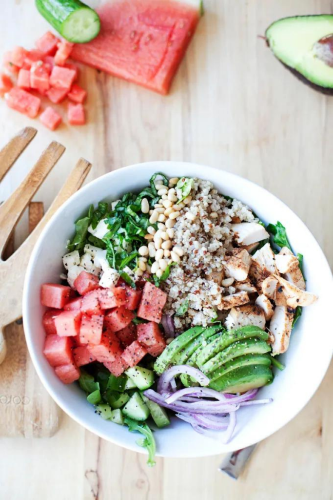 watermelon salad www.lillieeatsandtells.com