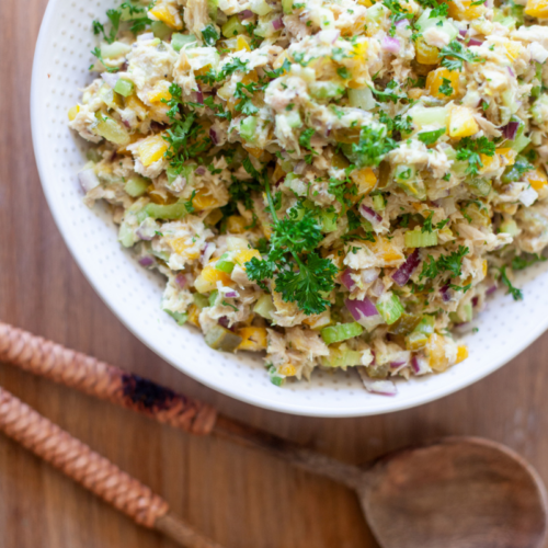 lightened up tuna salad www.lillieeatsandtells.com
