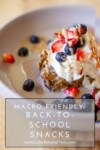 www.lillieeatsandtells.com Lemon and Blueberry Zucchini Oats are a fantastic way to start your day's worth of macros