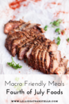macro-friendly holiday foods www.lillieeatsandtells.com