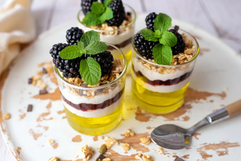 Protein Jello Parfait