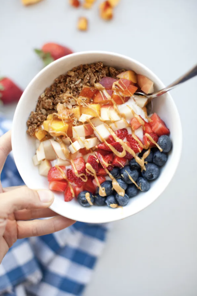 5 Recipes to Make Macro-Counting Easier: Cottage Cheese and Yogurt Bowl