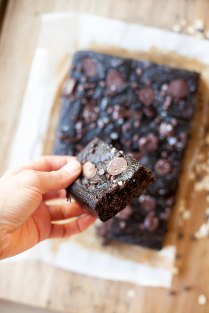 Healthy Chocolate Pumpkin Snack Cake