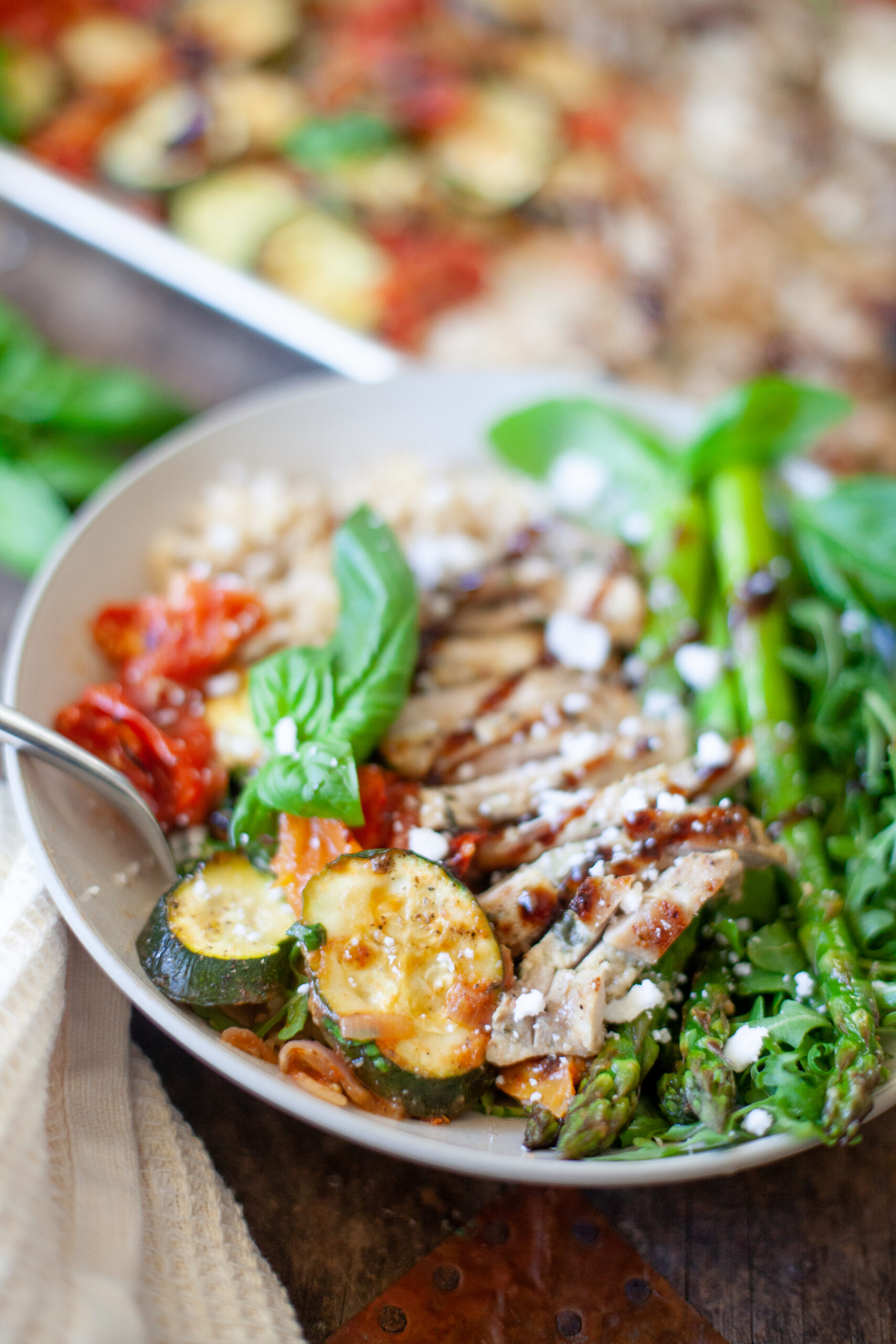 Roasted Tomato Basil Chicken