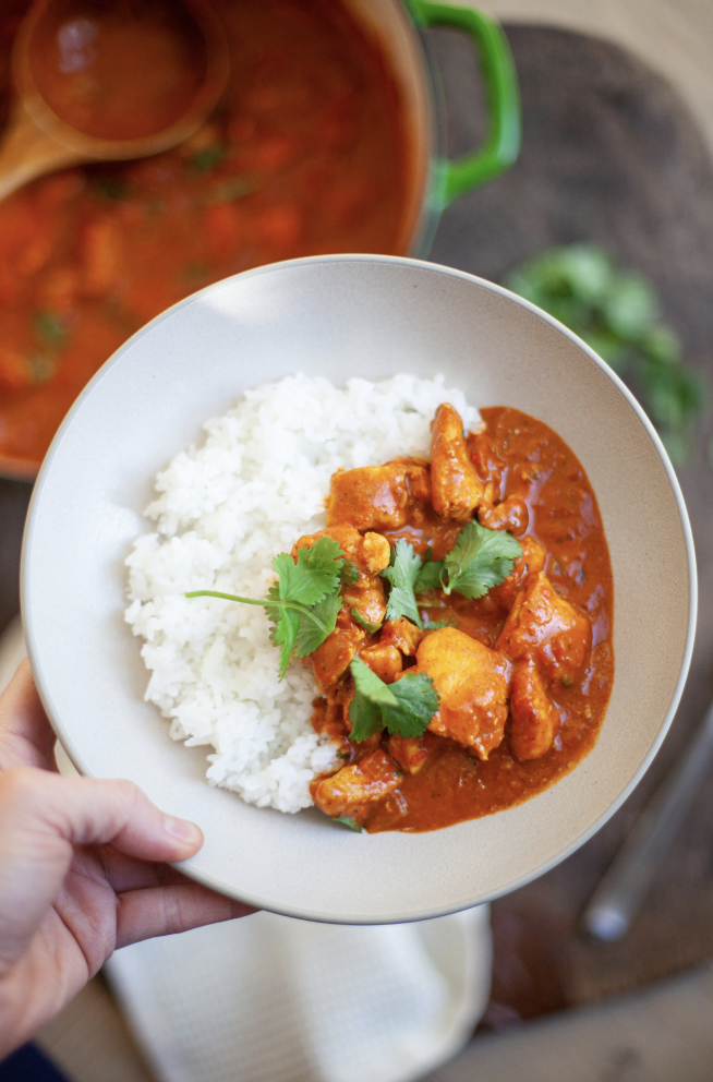 Macro-friendly chicken tikka masala by Lillie Eats and Tells