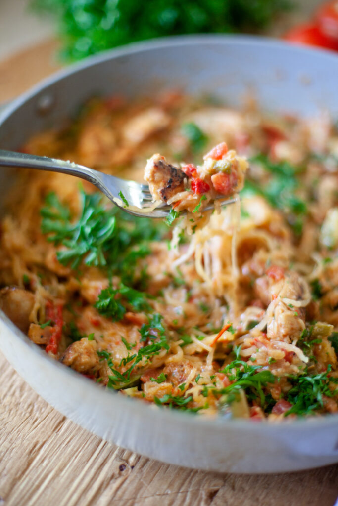 Macro-friendly one-dish meal