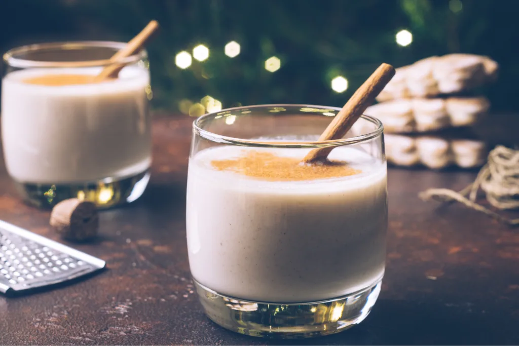 Eggnog Protein Smoothie