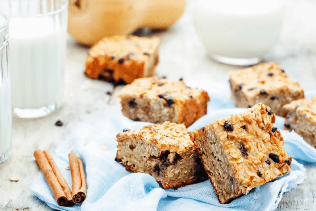 Healthy Pumpkin Oatmeal Bars