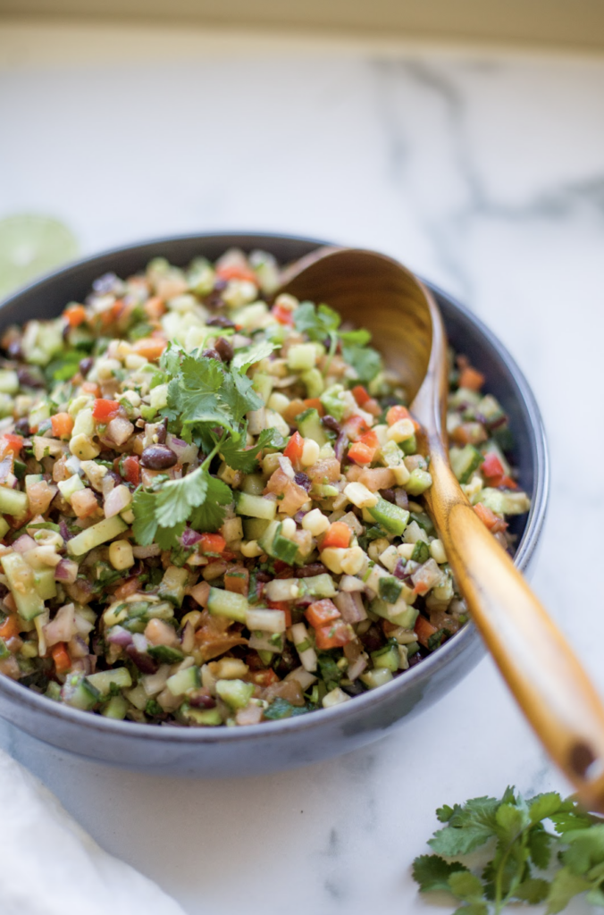 chopped salad by Lillie Eats and Tells