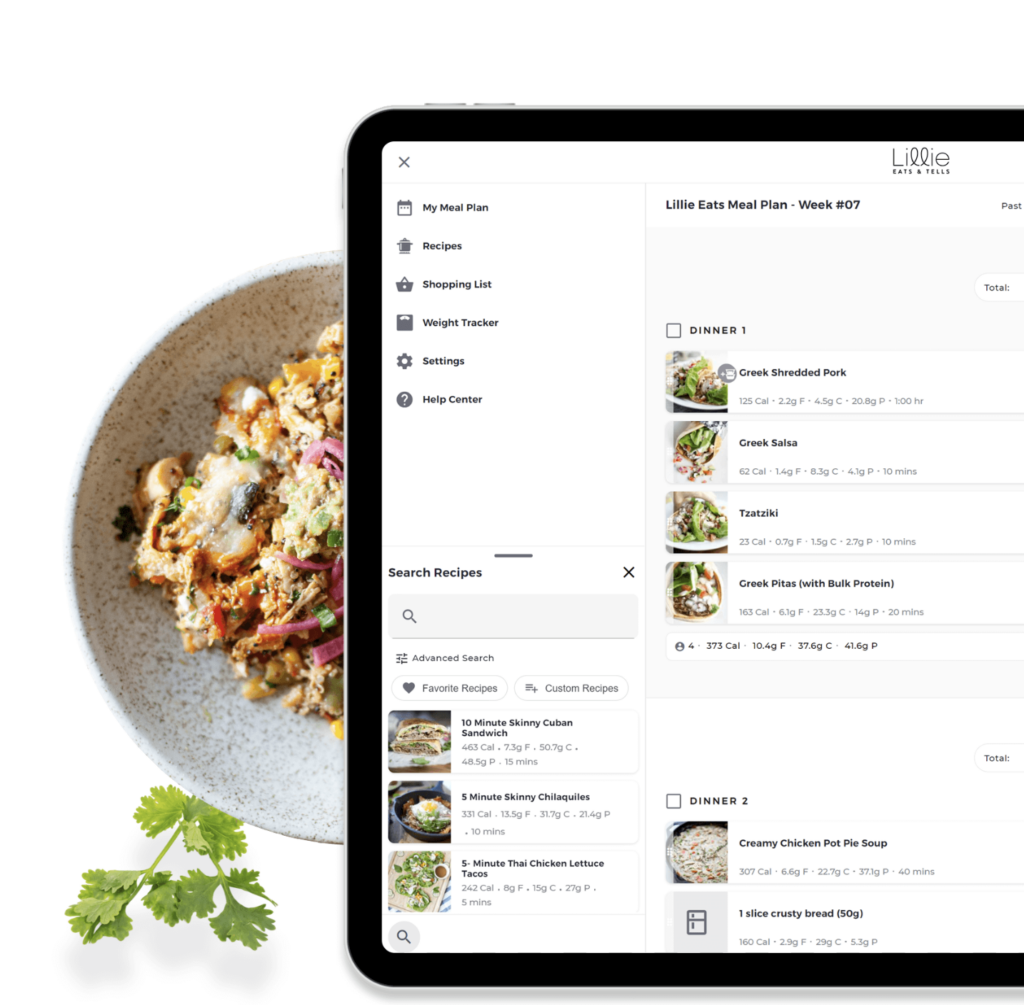 Macro-focused Monthly Meal Plan Subscription