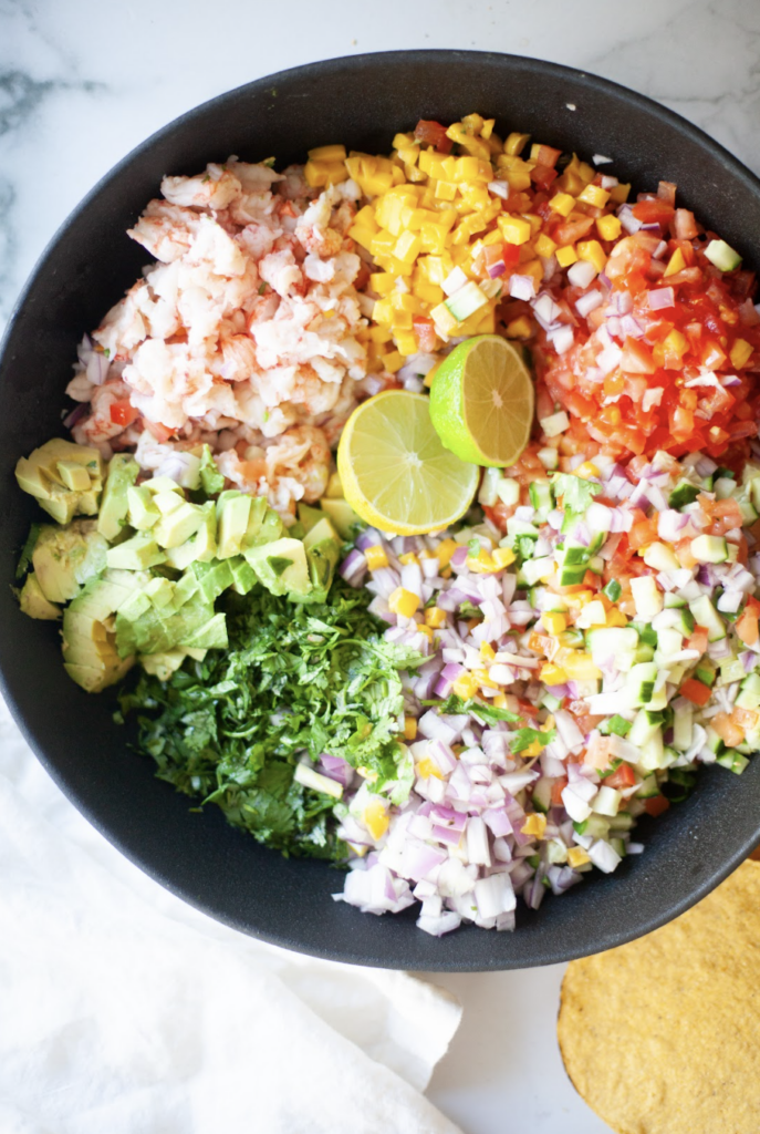 Shrimp Ceviche Salad Lillieeatsandtells.com