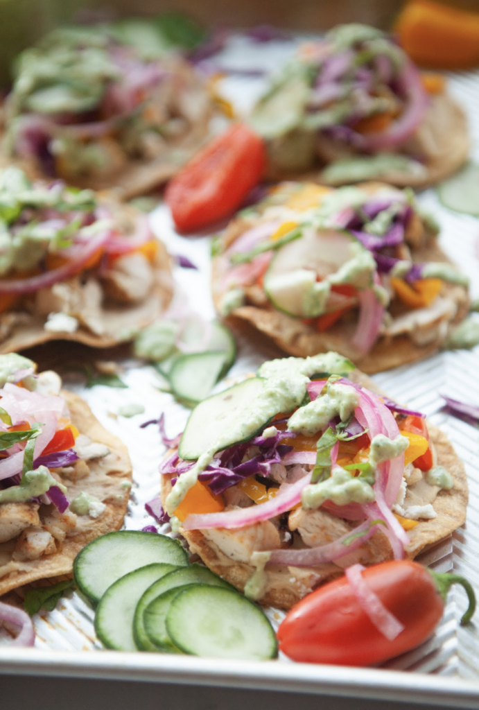 Greek Tostadas Lillieeatsandtells.com
