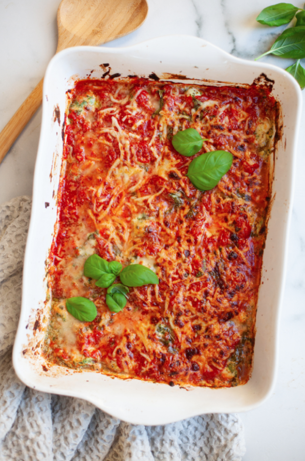 Macro-friendly Summer One-dish Meals Chicken Marinara Lillieeatsandtells.com