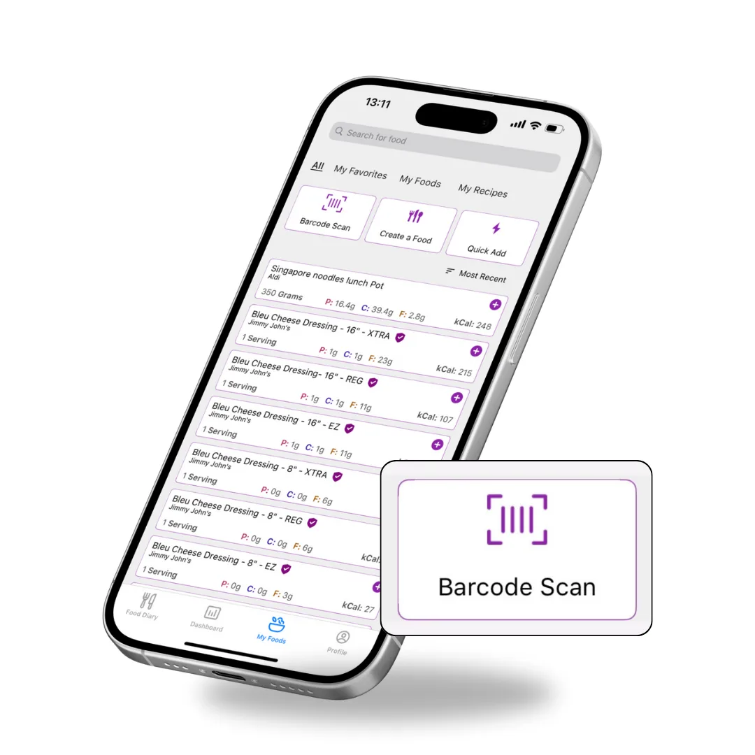 Barcode scanning in Macro Sync
