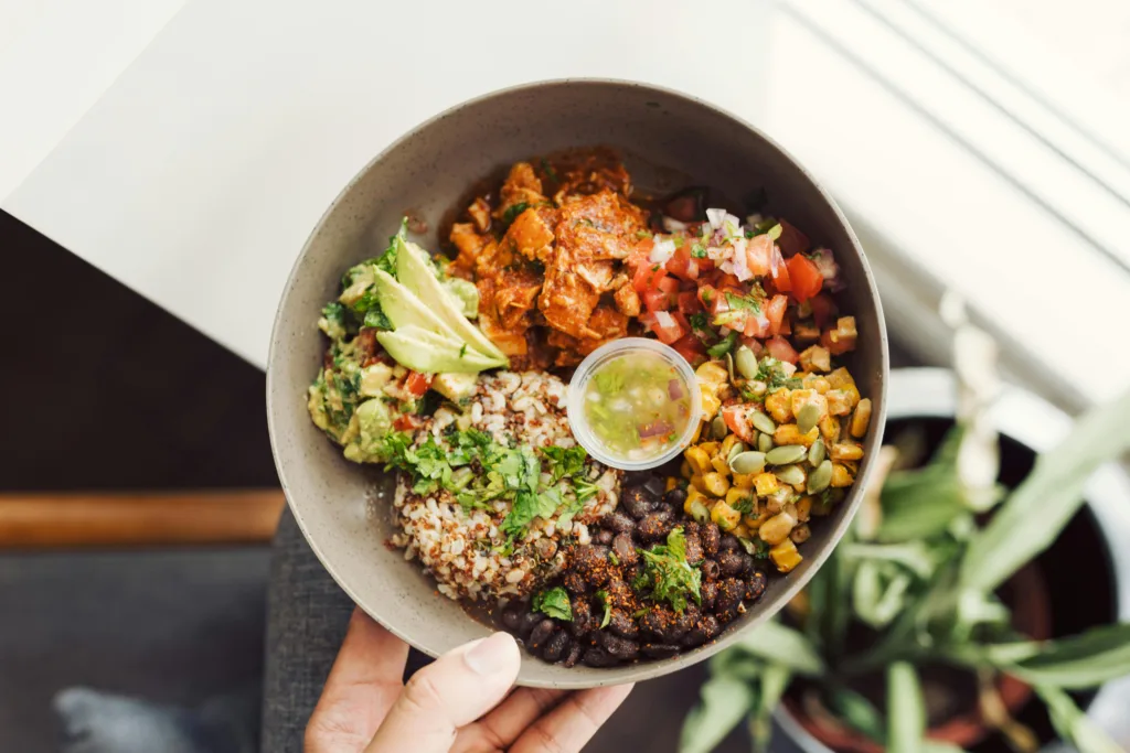Vegan Peanut Tofu Buddha Bowl