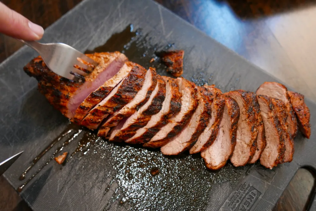Pork Tenderloin with Cherry Sauce