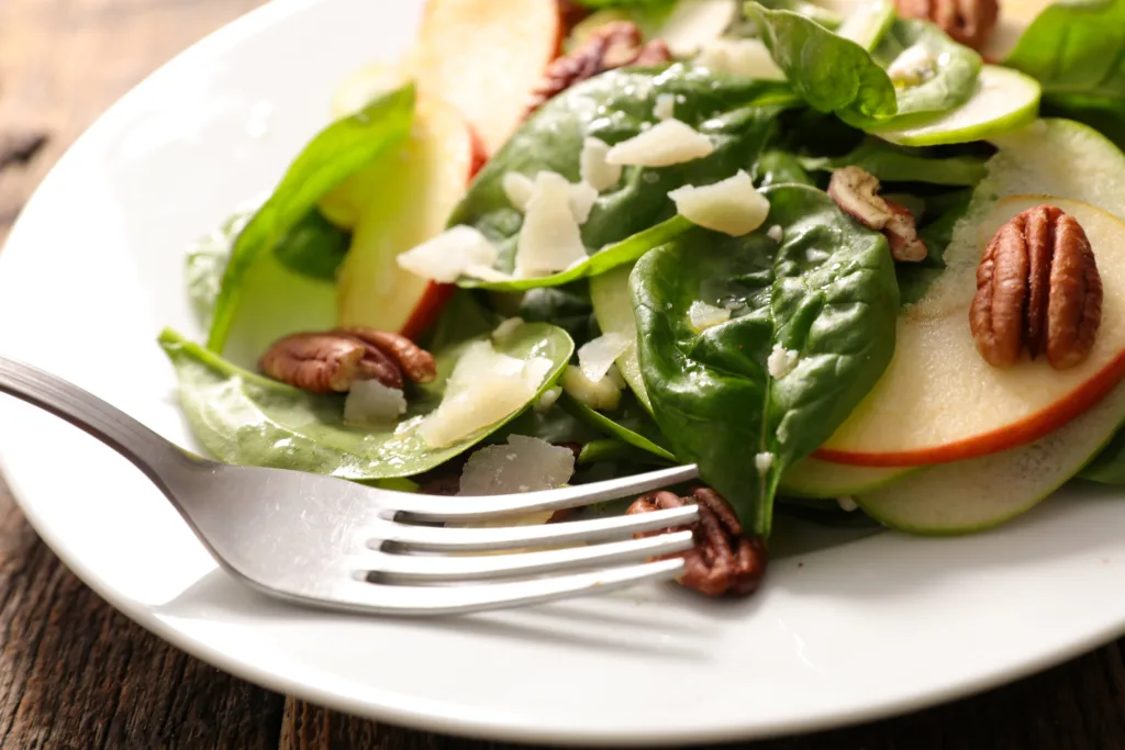 Macro-Friendly Apple Pecan Salad