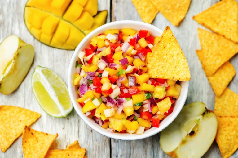Firecracker Mango Habanero Salsa