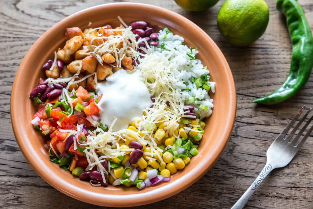 Chicken Taco Bowls