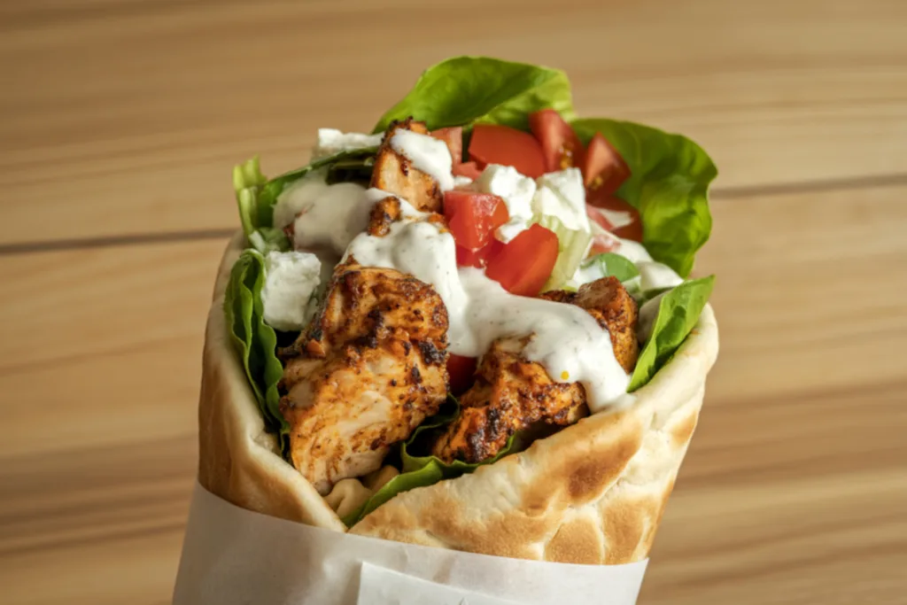 Sheet Pan Chicken Wraps