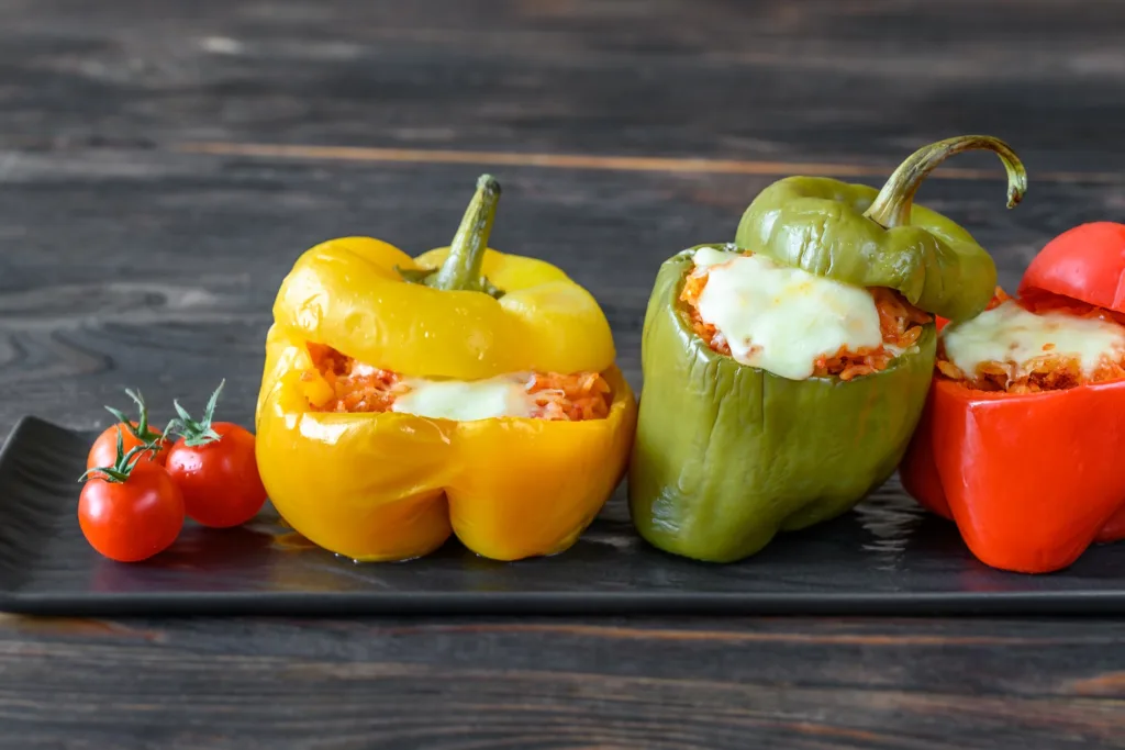 Philly Cheesesteak Stuffed Peppers