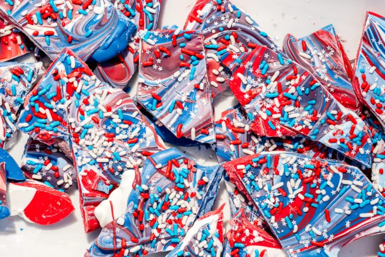 Red, White & Freedom Candy Bark