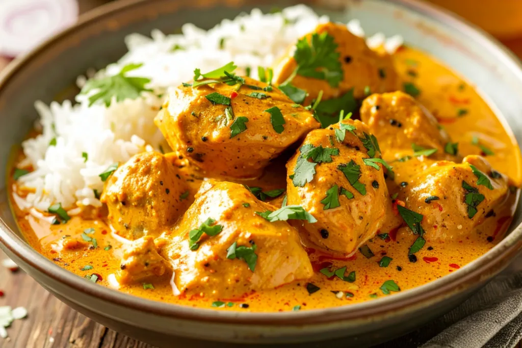 Charred Tandoori-Style Chicken Tikka Masala
